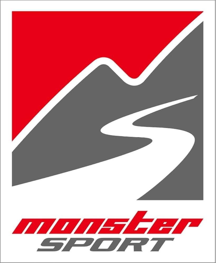 Amazon.co.jp: MONSTER SPORT MONSTER スクエアステッカー 90